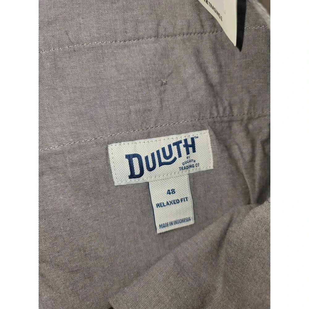 Duluth Trading DuluthFlex Ballroom Shorts Mens 48x11 Relaxed‎ Fit Work Khaki